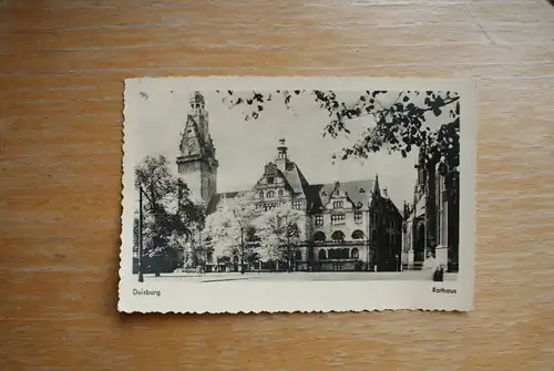 4100 DUISBURG, Rathaus, 1951