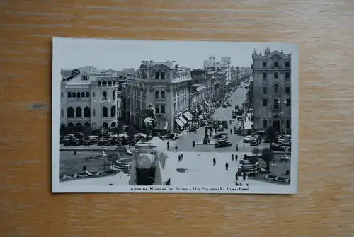 PERU - LIMA, Peru, Av. Nicolas de Pierola
