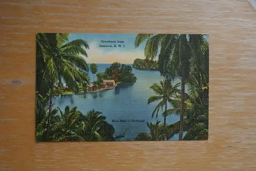 JA JAMAICA, B.W.I. Blue Hole, Portland