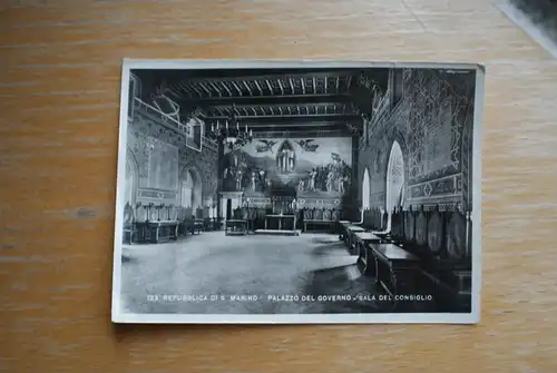 SAN MARINO, Palazzo del Governo - Sala del Consiglio