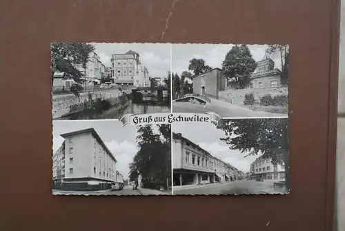 5180 ESCHWEILER, Gruß aus Eschweiler, 4-Bild-Karte