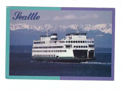 FÄHRE / Ferry / Traversier, Seattle, Washington State Ferry