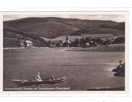 5768 SUNDERN - AMECKE und Sorpesee, 1941