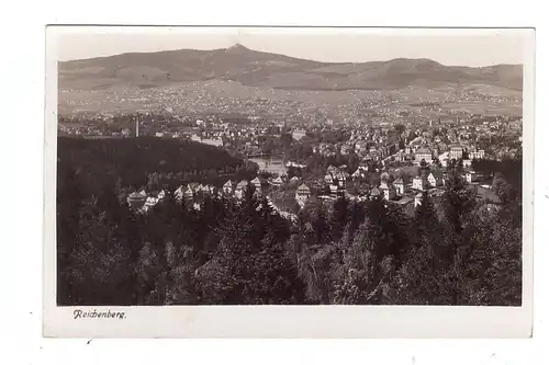 BÖHMEN & MÄHREN - REICHENBERG / LIBEREC, Gesamtansicht, 1935
