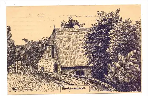 2000 HAMBURG - FINKENWERDER, Künstler - Karte 1917