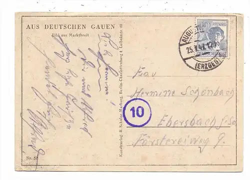 8713 MARKTBREIT, Malerwinkel, 1947