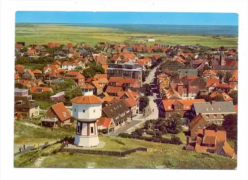 2941 LANGEOOG, Ortsansicht mit Wasserturm