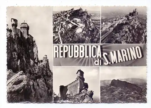 SAN MARINO, multi view, 1958