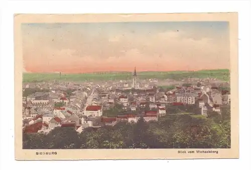 5200 SIEGBURG, Blick vom Michaelsberg, 1919, color