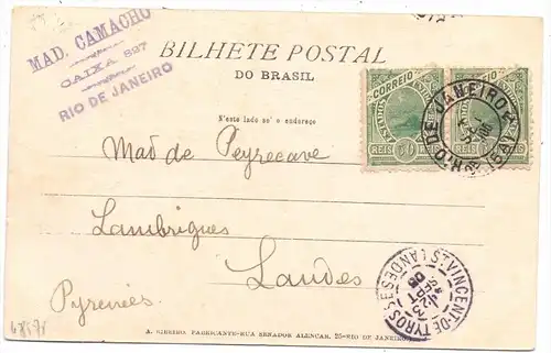 BRASIL / BRASILIEN - RIO DE JANEIRO - Candelaria, 1905