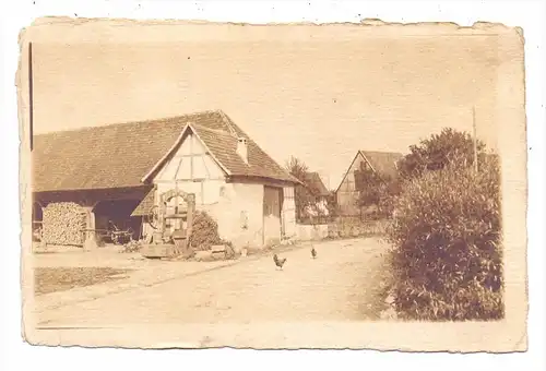 F 67250 PREUSCHDORF, Dorfstrasse, Bauernhof, 1912