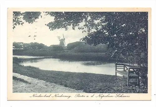 2982 NORDERNEY, Napoleon-Schanze, Windmühle, 1931