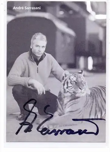 ZIRCUS / CIRCUS - ANDRE´ SARRASANI, Autogramm