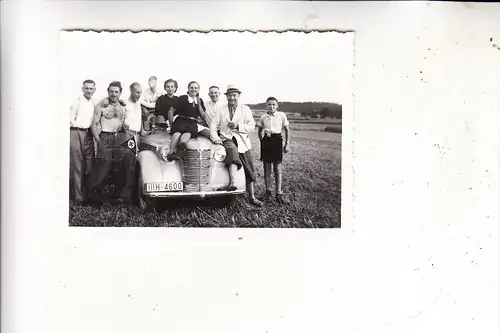 AUTO - Oldtimer Cabrio, NS-Stander, Photo Kreidler Horb, Photo 6,4 x 9 cm