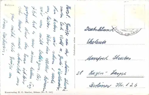 CH 3855 BRIENZ mit See