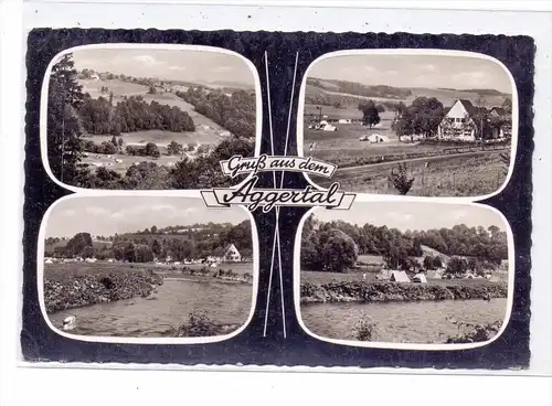 5204 LOHMAR - PEISEL, Raststätte W. Leffeisender, Campingplatz, 1962