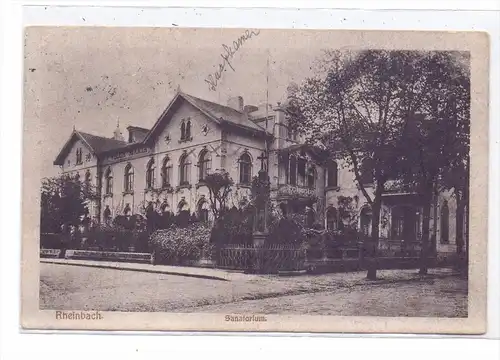 5308 RHEINBACH, Sanatorium, 1922