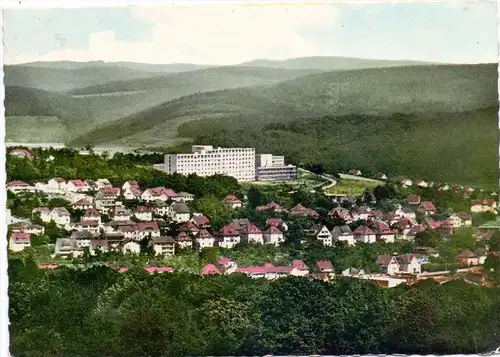 6430 BAD HERSFELD, Blick auf das Kreiskrankenhaus, 196..