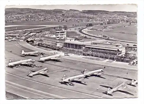 CH 8000 ZÜRICH ZH, Flughafen / Airport, Swissair - Maschinen, Brfm. fehlt