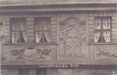 0-5820 BAD LANGENSALZA, Architektur, Ex - Archiv Kunsthalle Mannheim