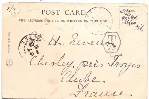 UK - NORTHERN IRELAND - ANTRIM - BELFAST, Queen´s College, 1905, TAX, kl. Knicke / AF