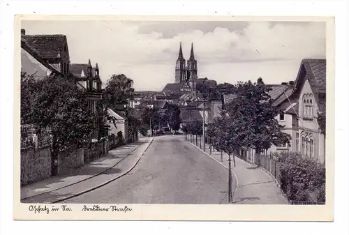 0-7260 OSCHATZ, Dresdner Strasse, 1941, Feldpost