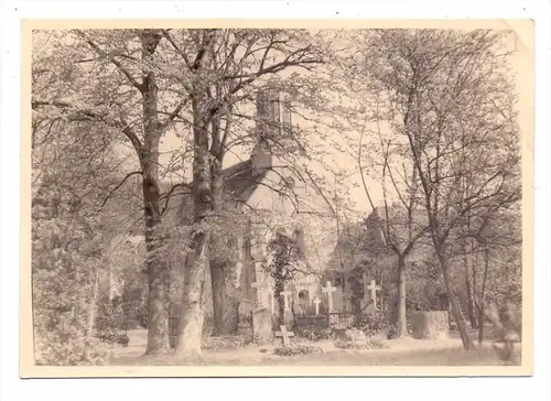 3450 HOLZMINDEN - NEUHAUS, Kirche, Photo-AK, Druckstelle, 1959