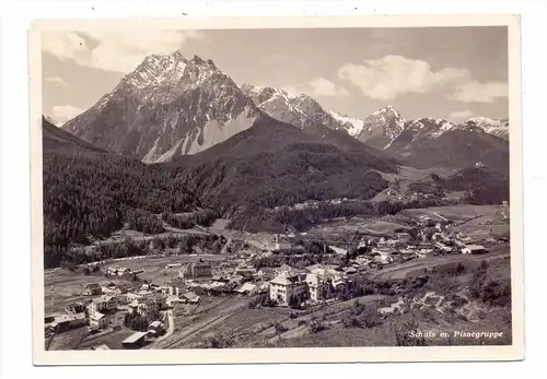 CH 7550 SCUOL / SCHULS, Panorama mit Pisocgruppe, 1929