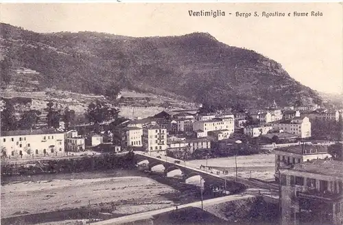 I 18039 VENTIMIGLIA, Borgo S. Antonio & fiume Roia