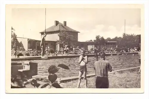 0-3590 KALBE, Badeanstalt, 1956