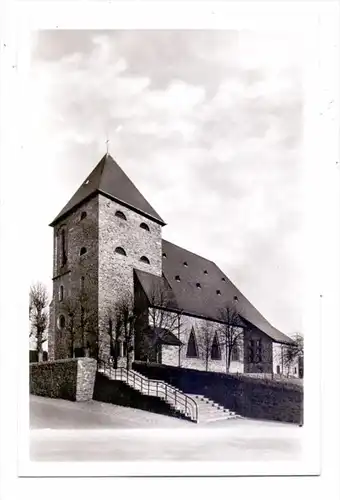 5253 LINDLAR - FRIELINGSDORF, Pfarrkirche z. hl. Apollinaris, Architekt: Böhm-Köln, Aussenansicht