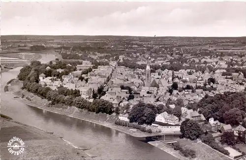 3070 NIENBURG, Luftaufnahme, 1957