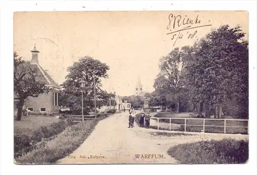 NL - GRONINGEN - EENSMOND-WARFFUM, 1908