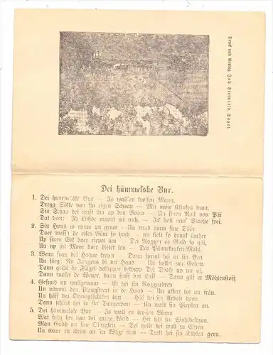 4475 SÖGEL, Lied vom Hümmling, Klapp-Karte, 1920