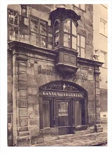 8500 NÜRNBERG, Portal Kannen-Apotheke