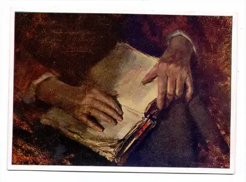 KÜNSTLER / ARTIST - KARL TRUPPE, "Mutterhände", HDK, Haus der Deutschen Kunst, # 250