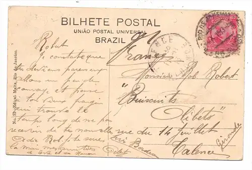 BRASIL / BRASILIEN - RIO DE JANEIRO - Quartel General, 1913, kl. Druckstelle / AF