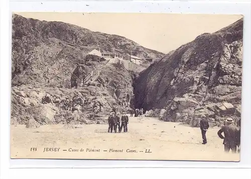 UK - CHANNEL ISLANDS - JERSEY - Plemont Caves, Louis Levy # 184, Druckstelle