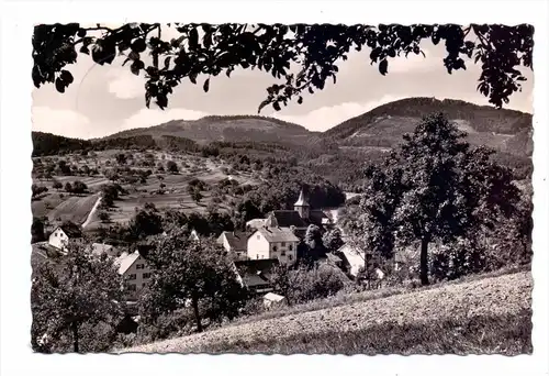 7560 GAGGENAU - SELBACH, Dorfansicht, 1961