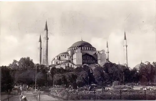 TÜRKIYE / TÜRKEI - ISTANBUL, Ayasolya Müzesi, 1956