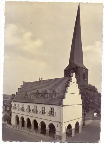 5840 SCHWERTE, Altes Rathaus, ev. Kirche, 1962