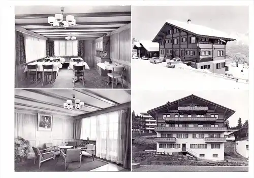 CH 7050 AROSA GR, Pension Montalio, Klapp-Karte