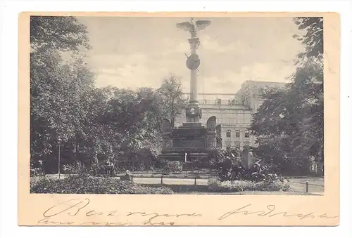 0-5000 ERFURT, Krieger-Denkmal, 1900