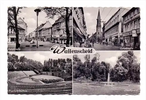 4630 BOCHUM - WATTENSCHEID, Oststrasse, Freilichtbühne, Stadtpark, 1961