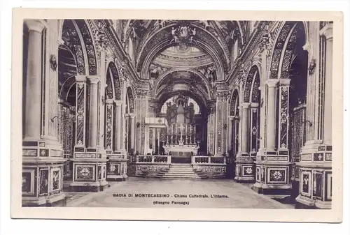 I 03043 CASSINO, Monte Cassino, Chiesa Cattedrale, Kirchenorgel