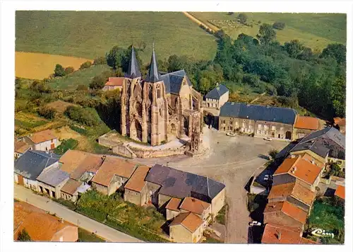 F 55600 AVIOTH, La basilique, vue airienne, CIM-Macon