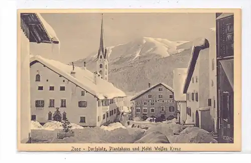 CH 7524 ZUOZ GR, Hotel Weisses Kreuz, Plantahaus