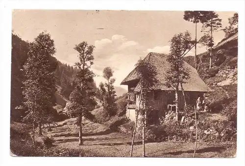 7743 FURTWANGEN, Haus in Hexenloch, 1916