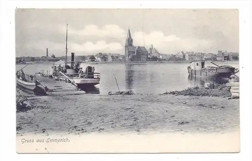 4240 EMMERICH, Rhein-Fähre, 1907
