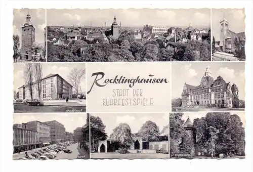 4350 RECKLINGHAUSEN, Mehrbild-AK, 1964